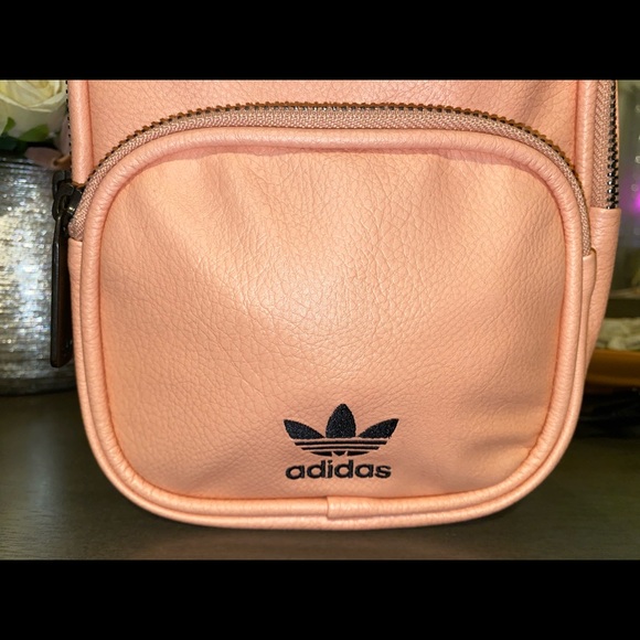 Brand New Adidas Original Mini Pu Leather Backpack Dust Pink (w/out tag)